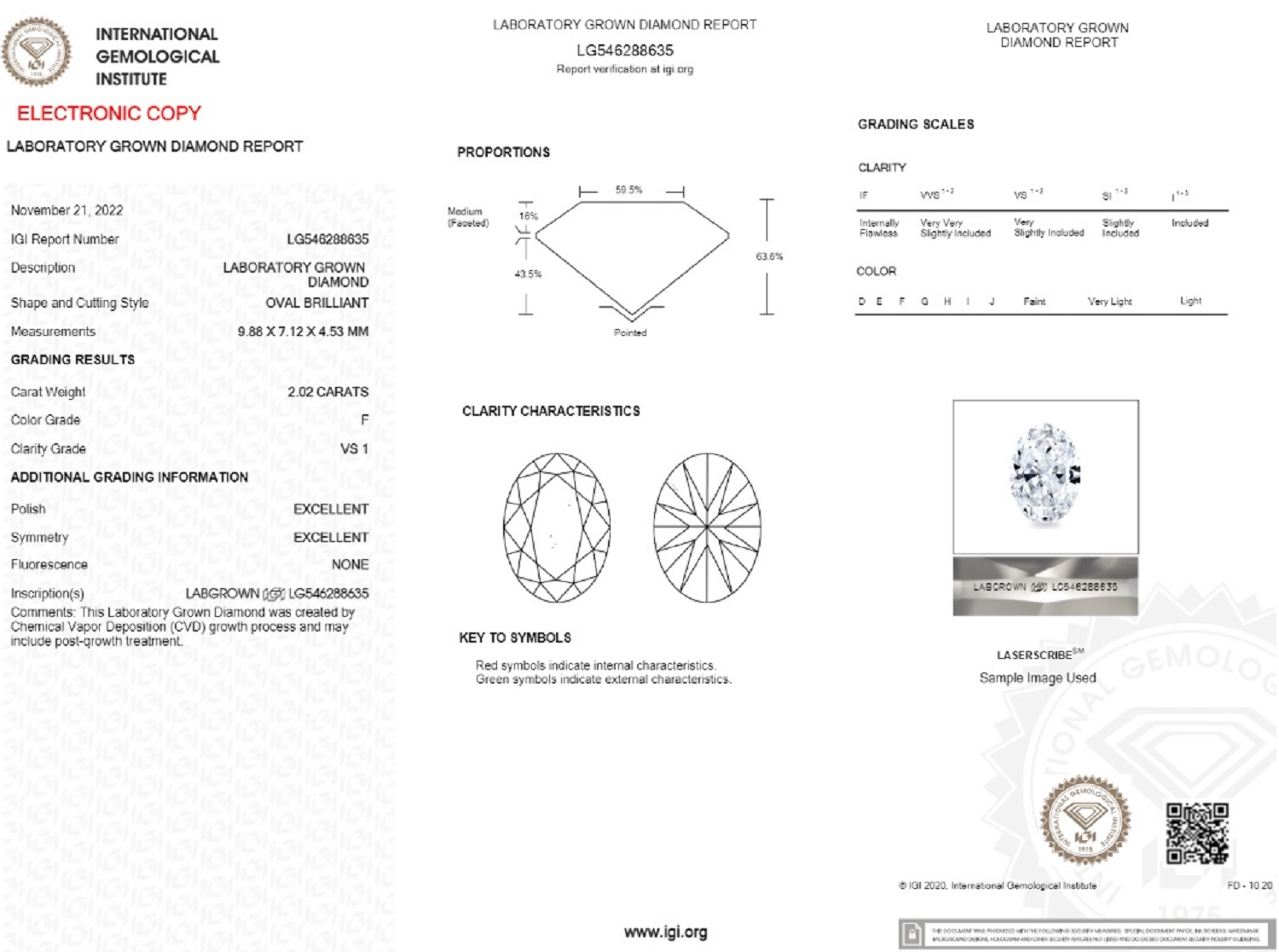 Ariel Jewelry | 2.50 Carat Lab Diamond Engagement Ring With Accent Gold 18K 2.50 Carat Lab Diamond Engagement Ring With Accent Gold 18K - Image 3