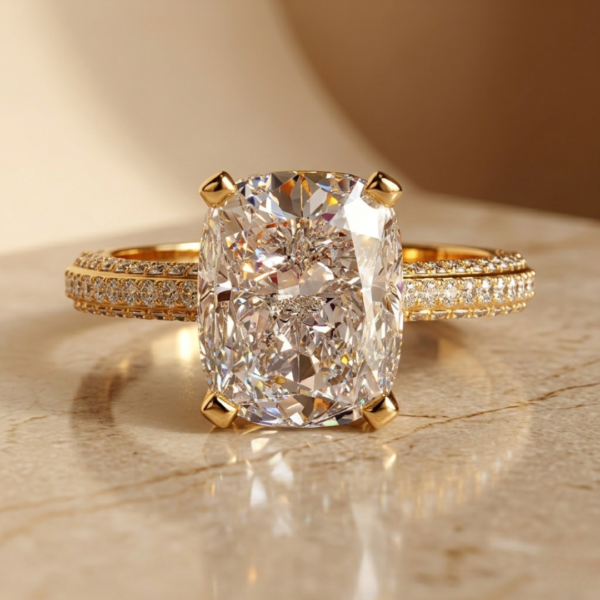 4 CARAT CU YELLOW GOLD