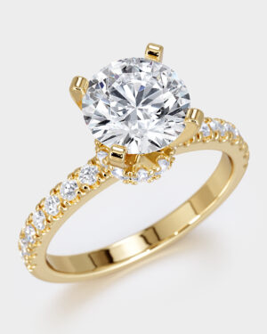 1.06 Ct Round Cut Emerald & Diamond Wedding Band Ring In 10k White Gold 