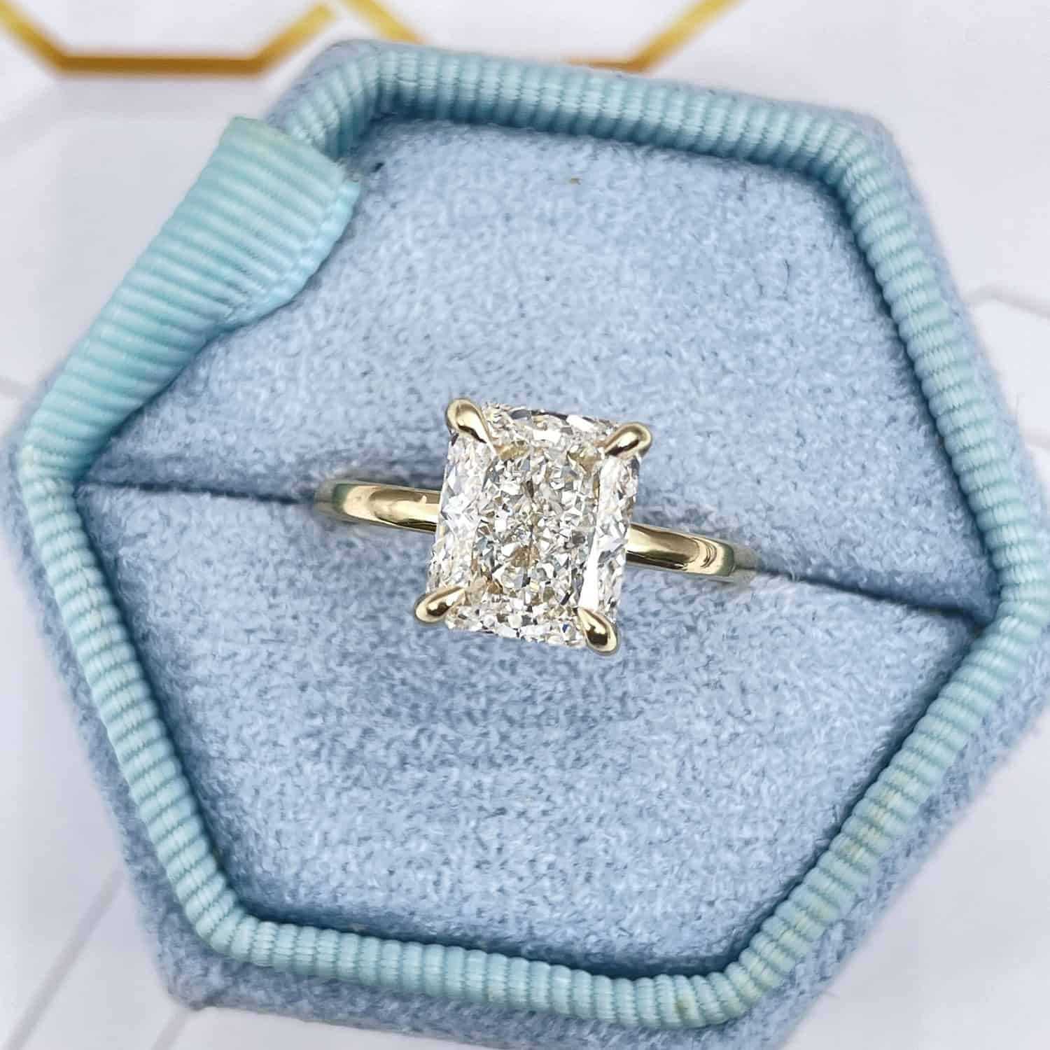 Diamond Engagement Ring 2 Carat Round Certified Lab Created 950 Platinum |  eBay