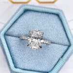 3 Carat Oval Cut Diamond Ring