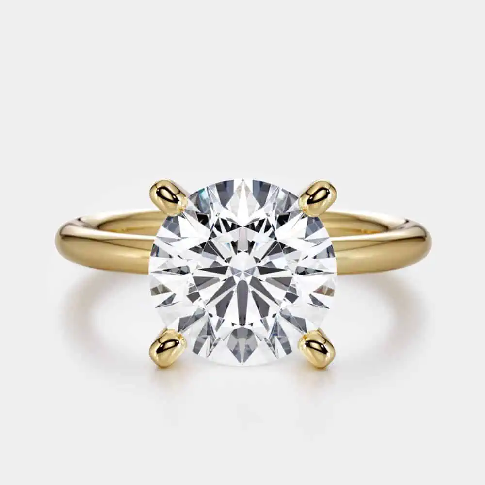 4 Prong Solitaire Engagement Ring