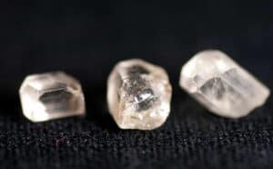 3 diamonds present their clarity as part of 5 c's of diamonds