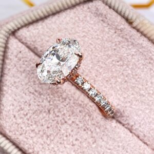 Ariel Jewelry | Rose Gold Oval Engagement Rings & Other Trends
