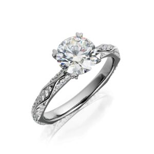 White Gold: Enhancing Diamond Brilliance