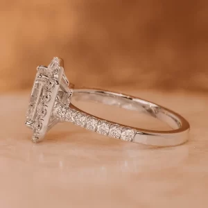 Ariel Jewelry | 3 Carat Radiant Cut Engagement Ring Solitaire Ring