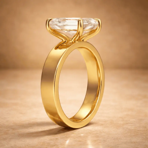 Ariel Jewelry | 3 Carat Radiant Cut Engagement Ring Solitaire Ring