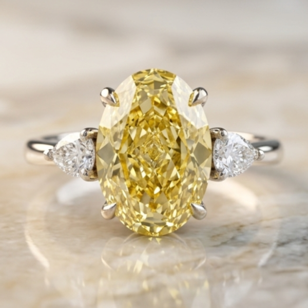 fancy yellow lab diamond